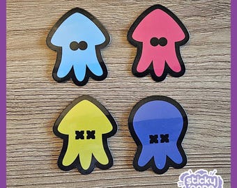 Inkling & Octoling Magnets (4 Pack)