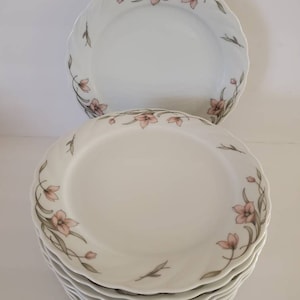 4 China Dinner Plates Winterling Bavaria Germany Set of 4
