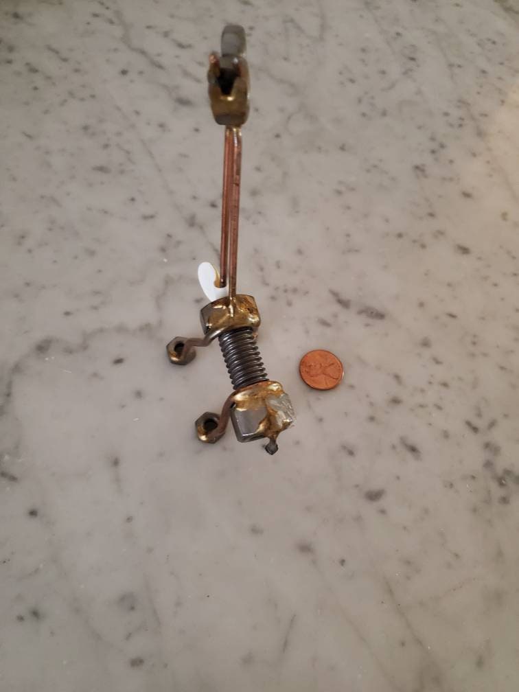 Metal Craft Recycled Nuts and Bolts Giraffe Figurine Sculpture Etsy