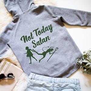 Not Today Satan T-shirt Cut File / SVG Files for Cricut / Cutting File / Die Cut / Shirt SVG / Instant Download