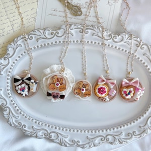 Dessert Necklace,handmade Lolita accessories, cute necklace, handmade necklace.