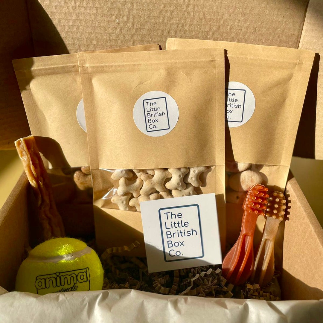 Dog Gift Box Dog Treat Box Natural Dog Treat Box New Dog Gift Box