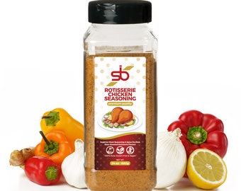 S-B SPICES Rotisserie Chicken Seasoning 24 oz Blend - Perfect Etsy Spice Mix for Juicy, Flavorful Home-Cooked Rotisserie Chicken