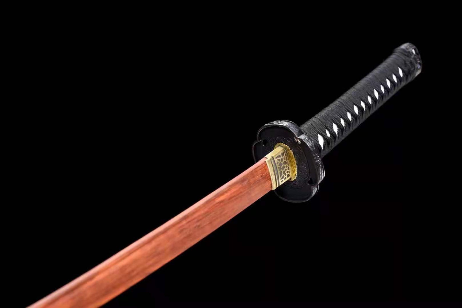 Handmade Mahogany Wooden Knife Katana Japanese Katana Training Etsy