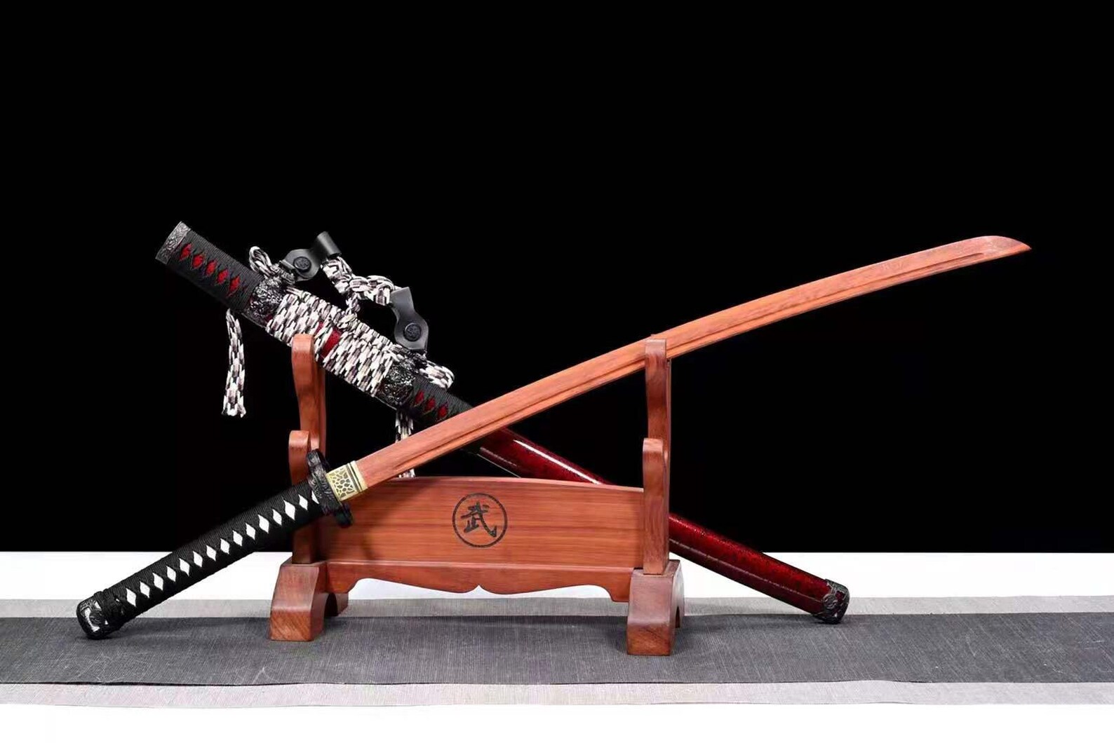 wood katana long wood katana long
