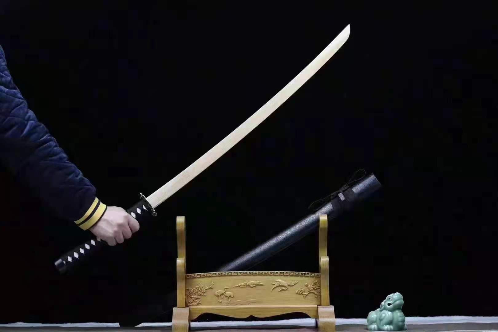 Entièrement fait main katana en bambou katana en bois épée -  France