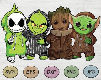 Download Grinch Baby Yoda Etsy
