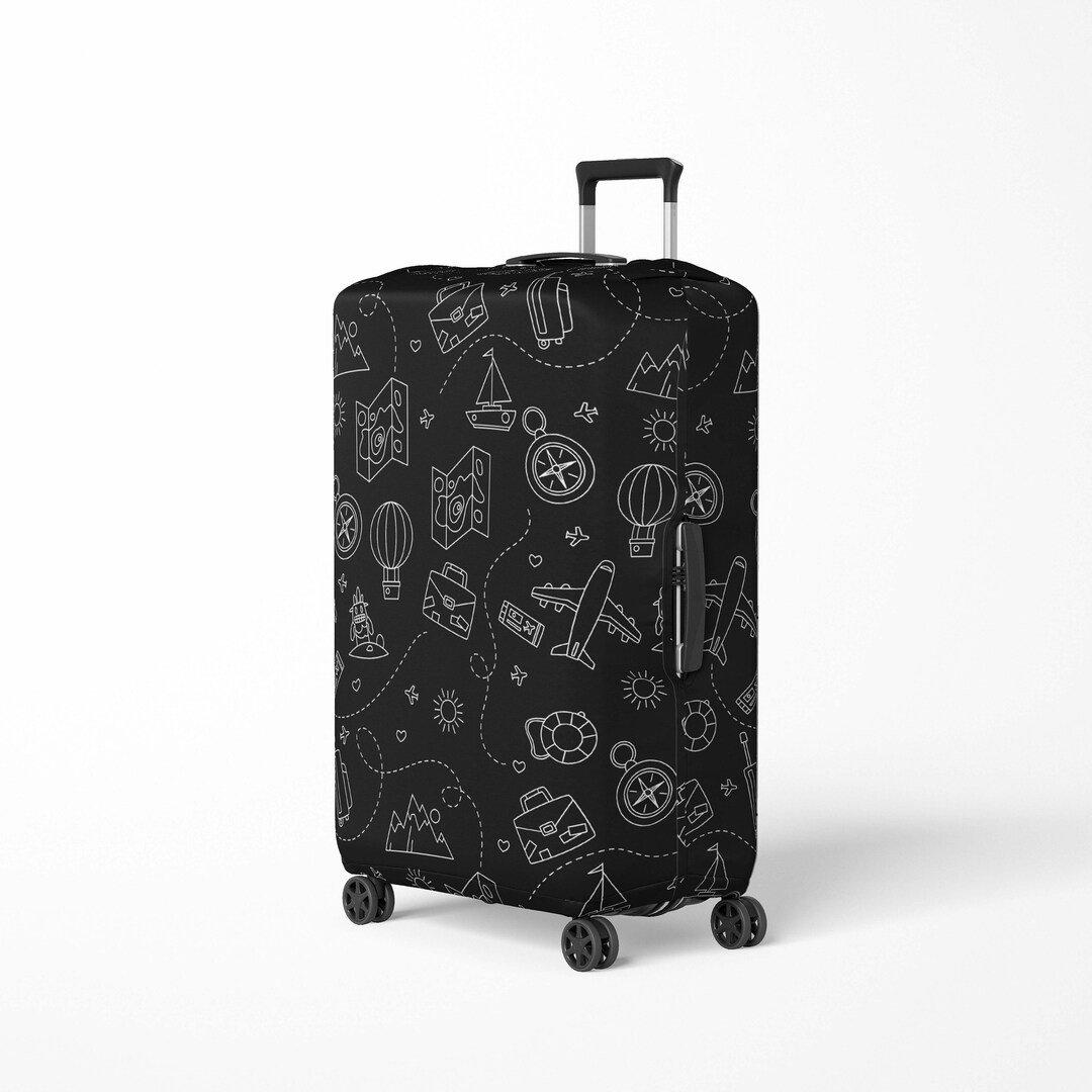 Protective Luggage Cover Suitcase Cover Baggage Protector Cover Your Luggage to Except Damages