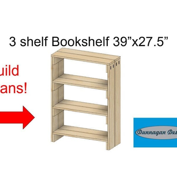 Diy Bookshelf Kit Etsy