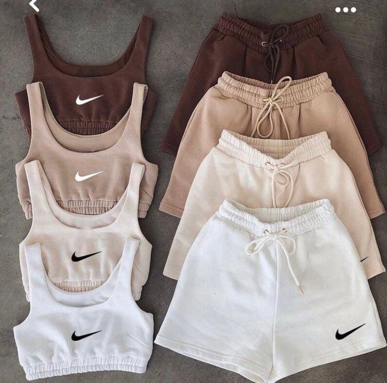 Reworked inspired nike sports 2 piece 