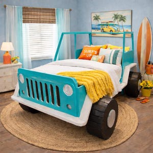 Jeep Bed DIY Build Plans – Off-Road Dreams, Twin Size (Digital Download)