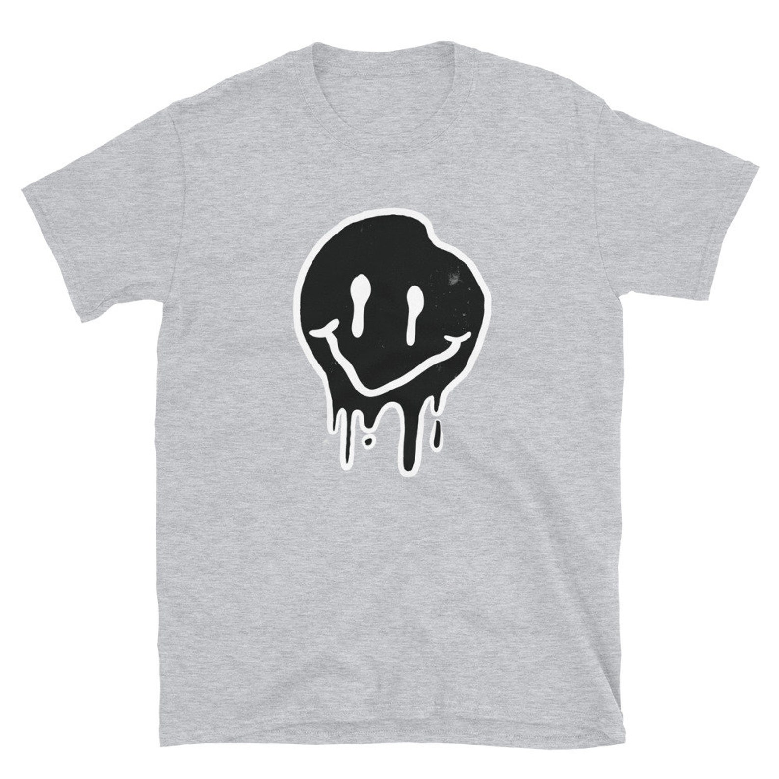 drippy smiley face t shirt