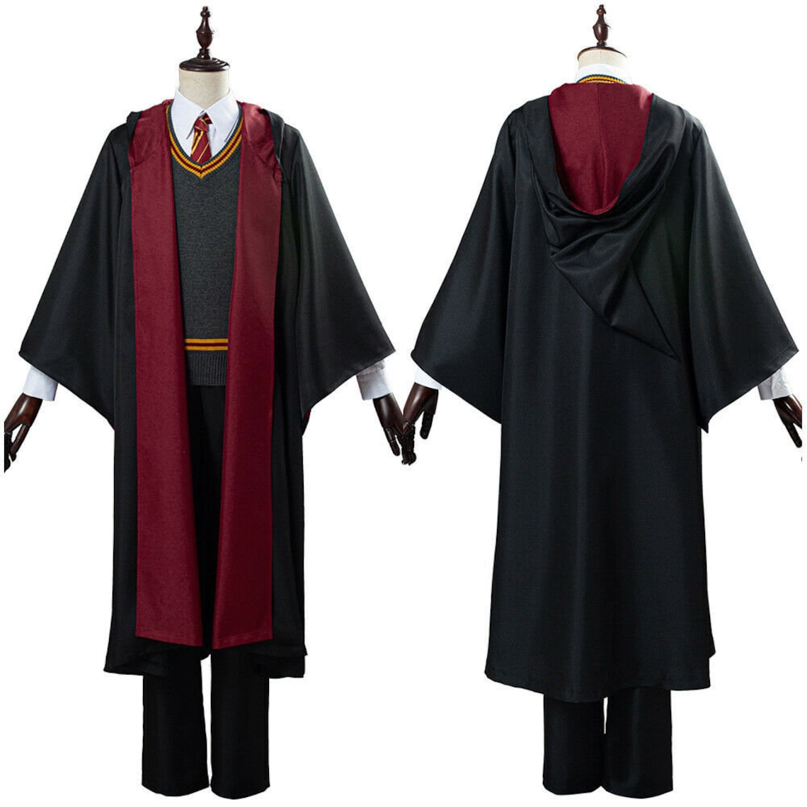 Harry Potter robe cloak Gryffindor mantle cape overcoat Etsy