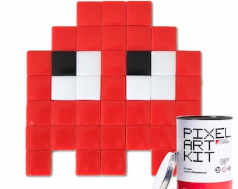 Pixel Art Kit "The Gloomie(s)" - Kit de mosaico de vidrio DIY