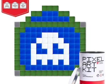 Pixel Art Kit & Space Invader - &quot;Paris Vader&quot; by Pixelcorner.fr