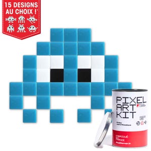Pixel Art Kit "Little Alien(s)" - DIY Street Art Mosaic