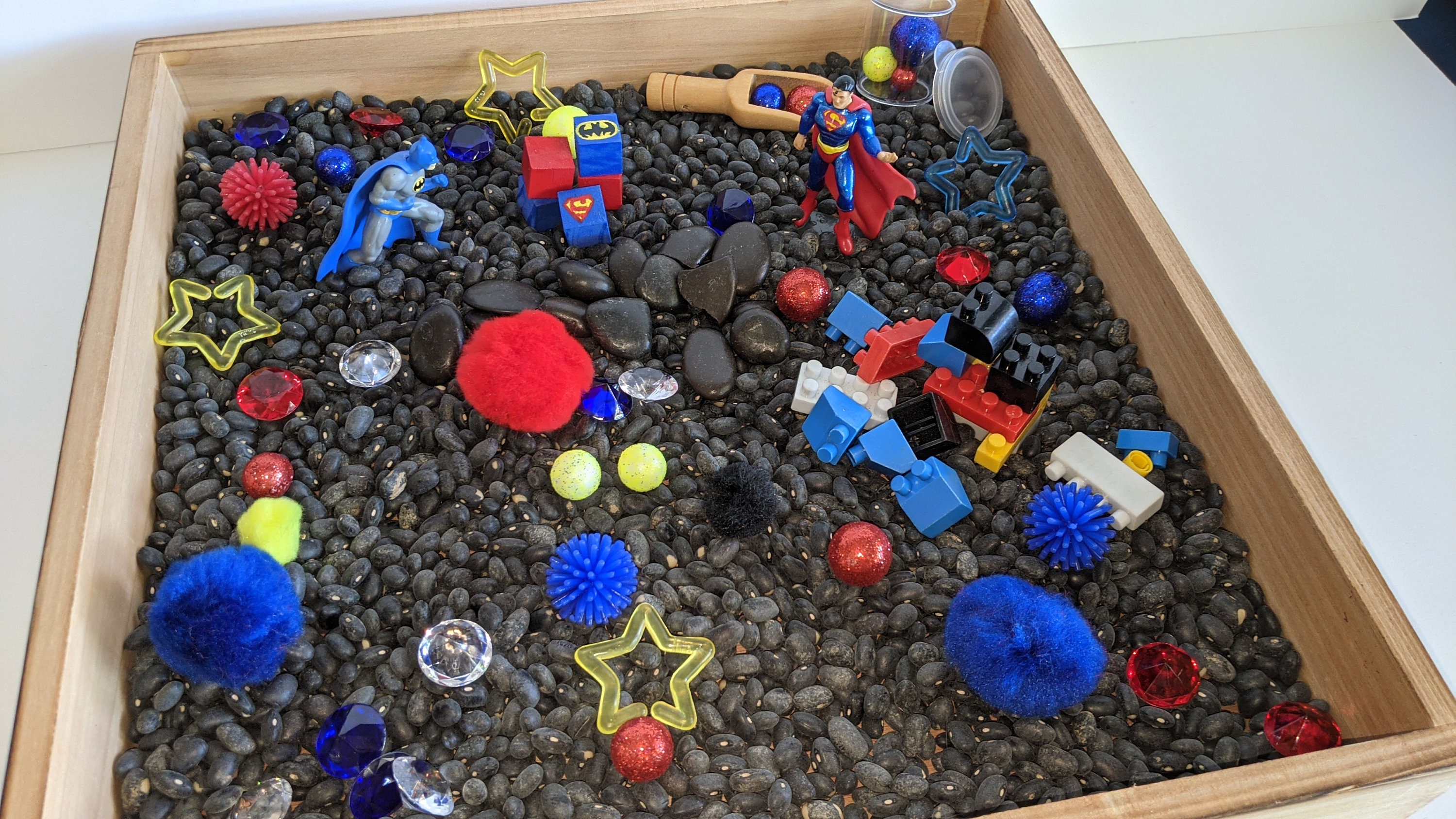 Super Hero Sensory Bin Etsy