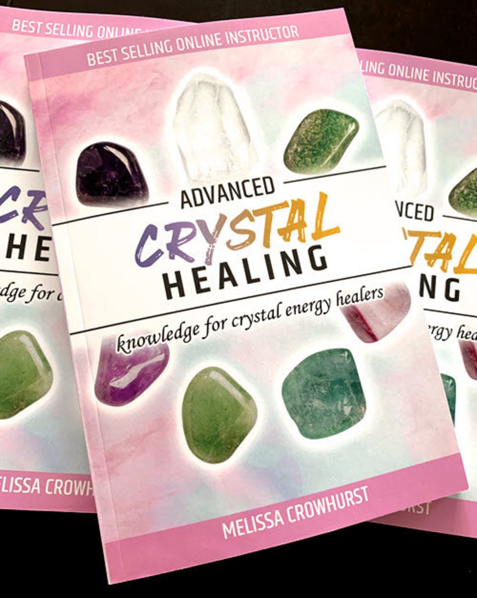 Advanced Crystal Healing Book Autographed by Melissa Crowhurst Etsy