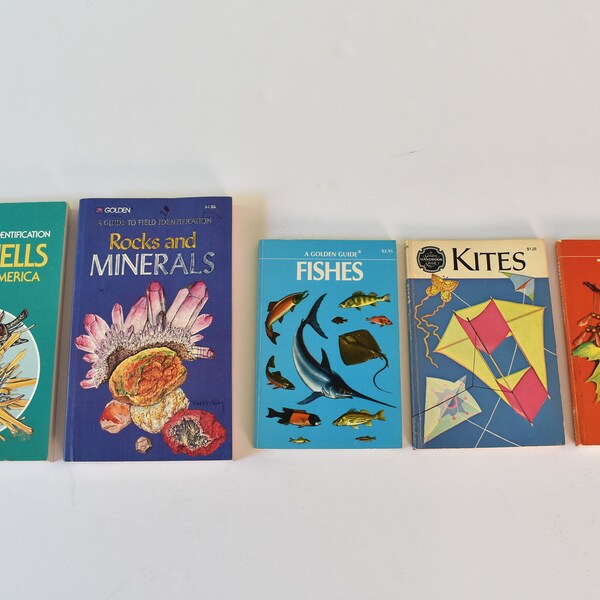 Golden Guide Book Lot - Etsy