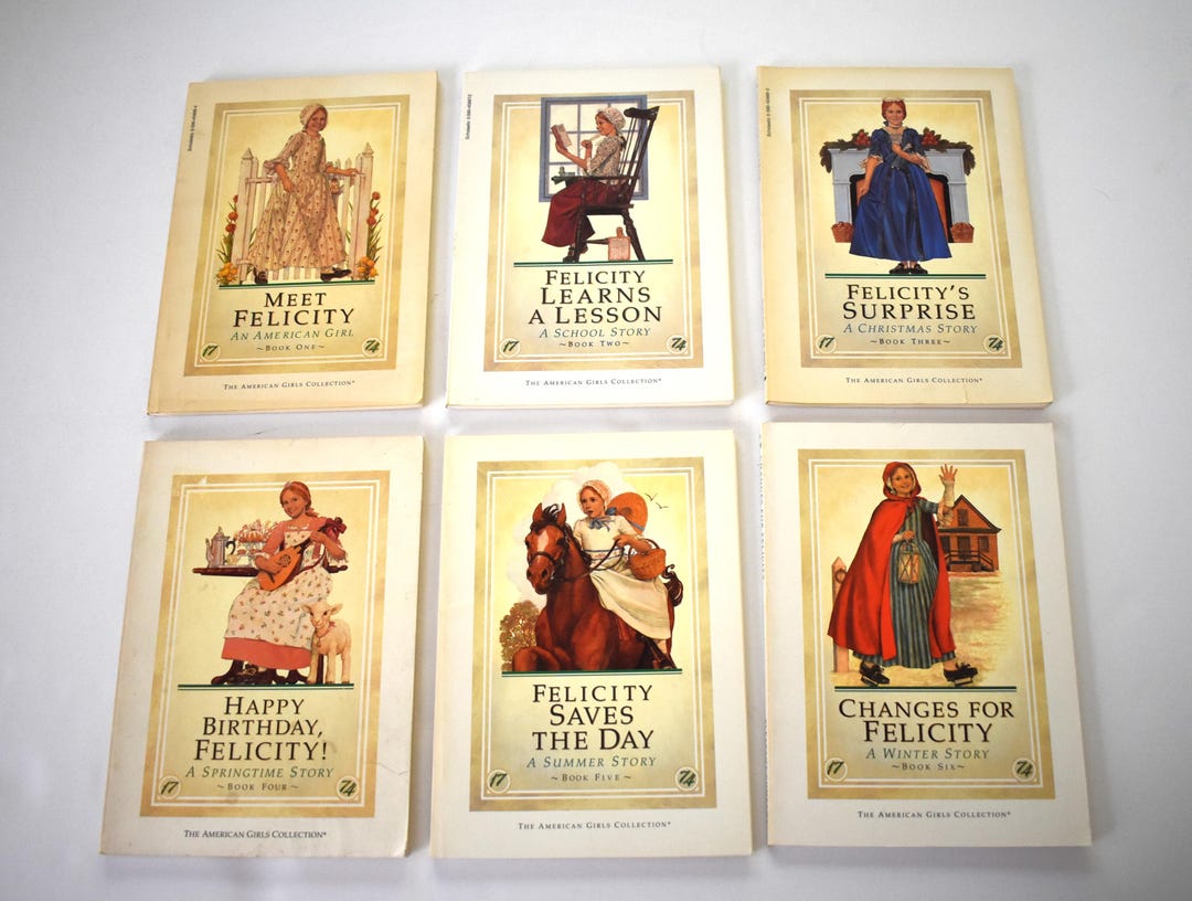 Felicity American Girl Book Set - Books 1-6 - Etsy