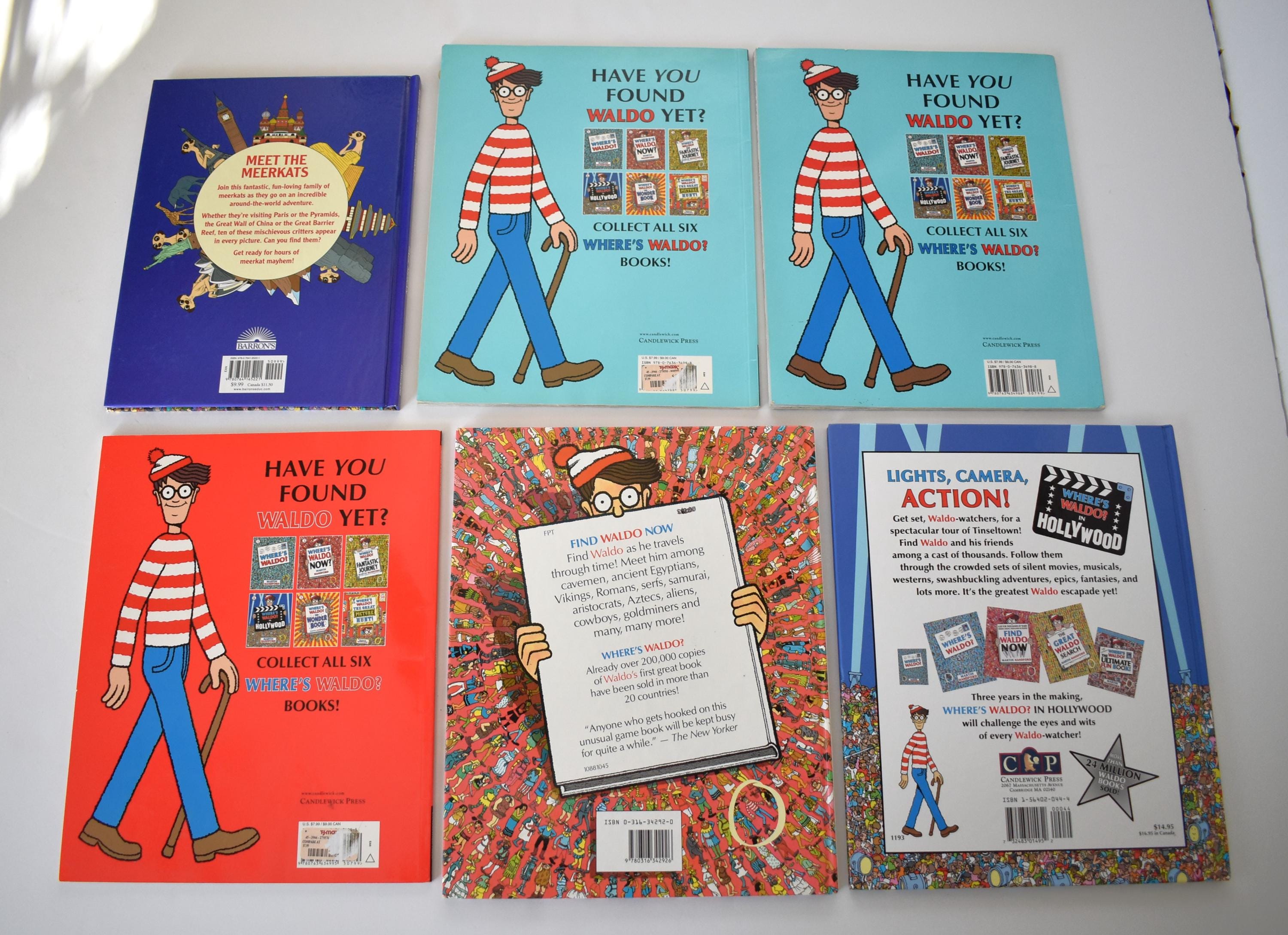 Where's Waldo Books / Where's the Meerkat? - YOU CHOOSE - Etsy