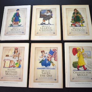 American Girl Molly Hardcover Book Set - Books 1-6