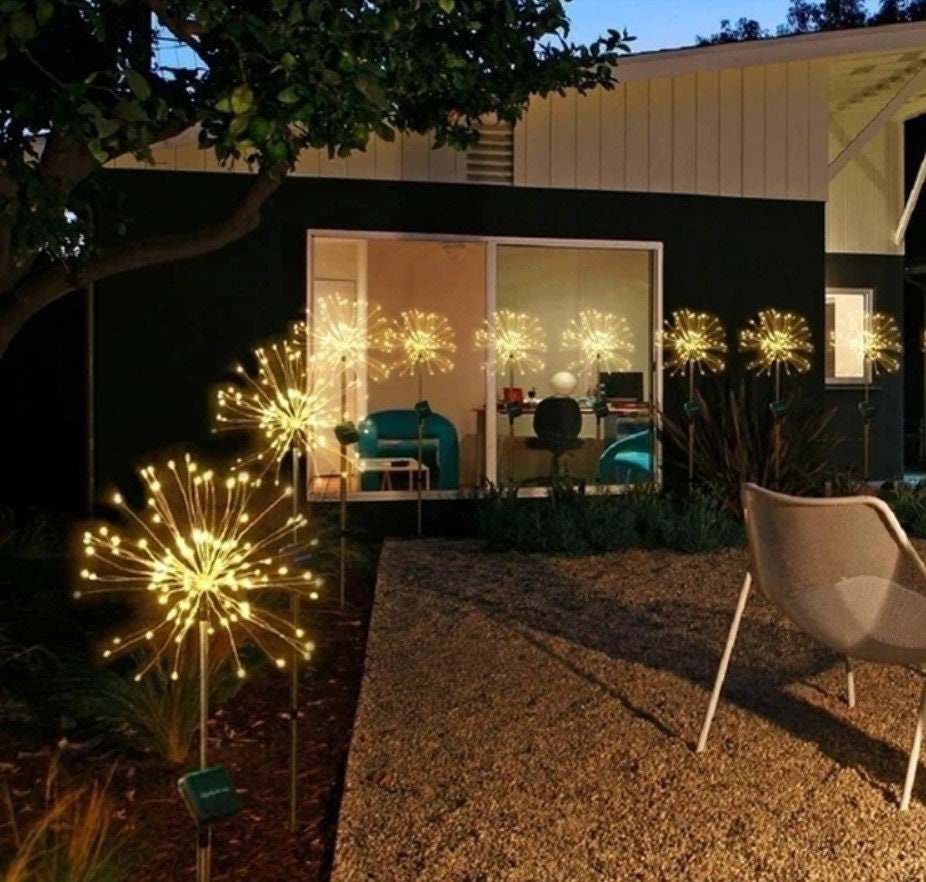 Outdoor Garten Solar Stehlampe Outdoor Garten Windlicht Etsy