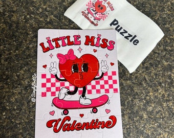 Little Miss Valentines Day Puzzle | Kids Puzzle | Valentine’s Day gift