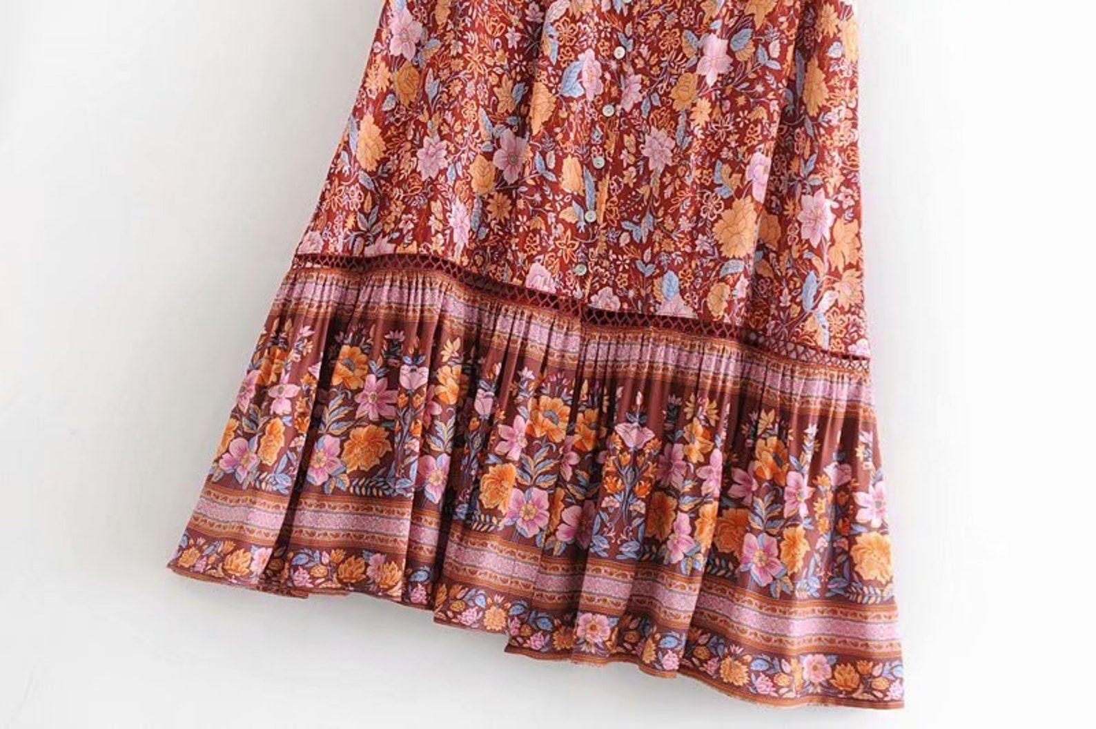 Bohemian Skirt Boho Skirt Bohemian Midi Skirt Hippie Skirt | Etsy