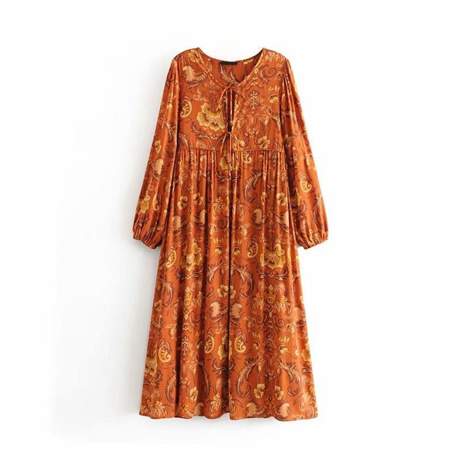 kleid boho midi