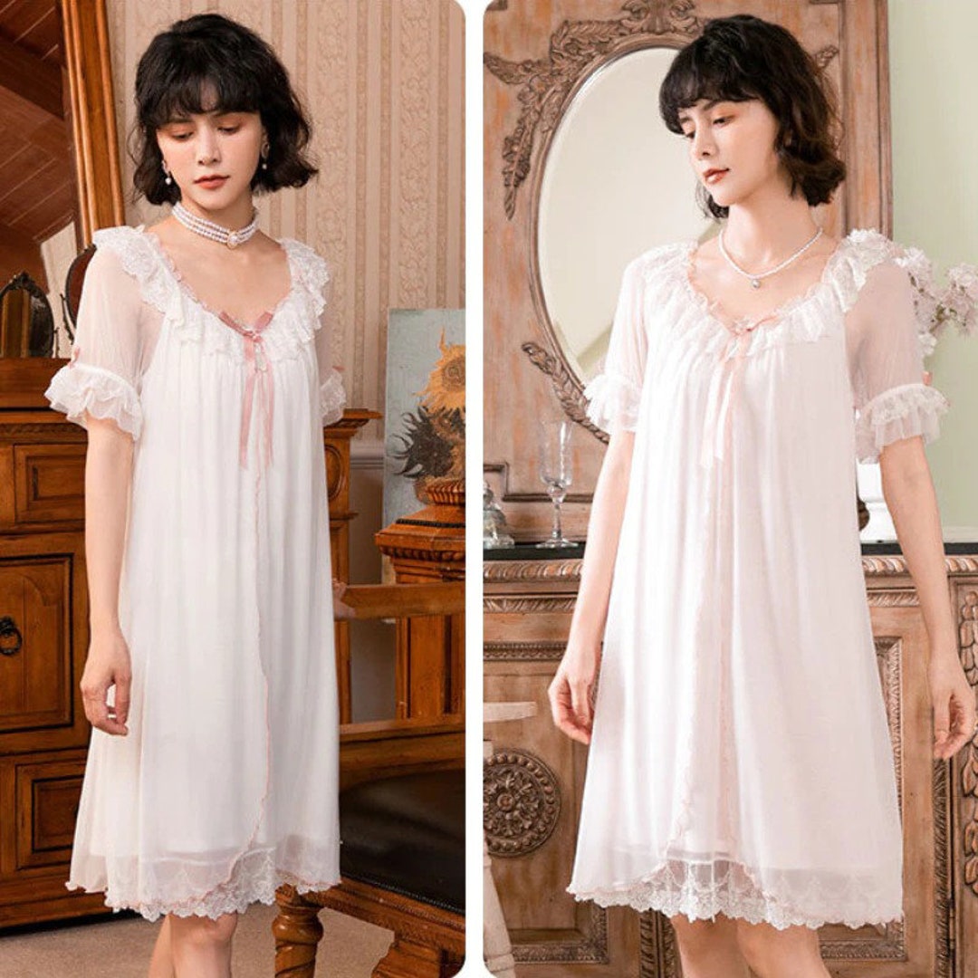 Romanic Female Robe Romantic Sleepwear For Women