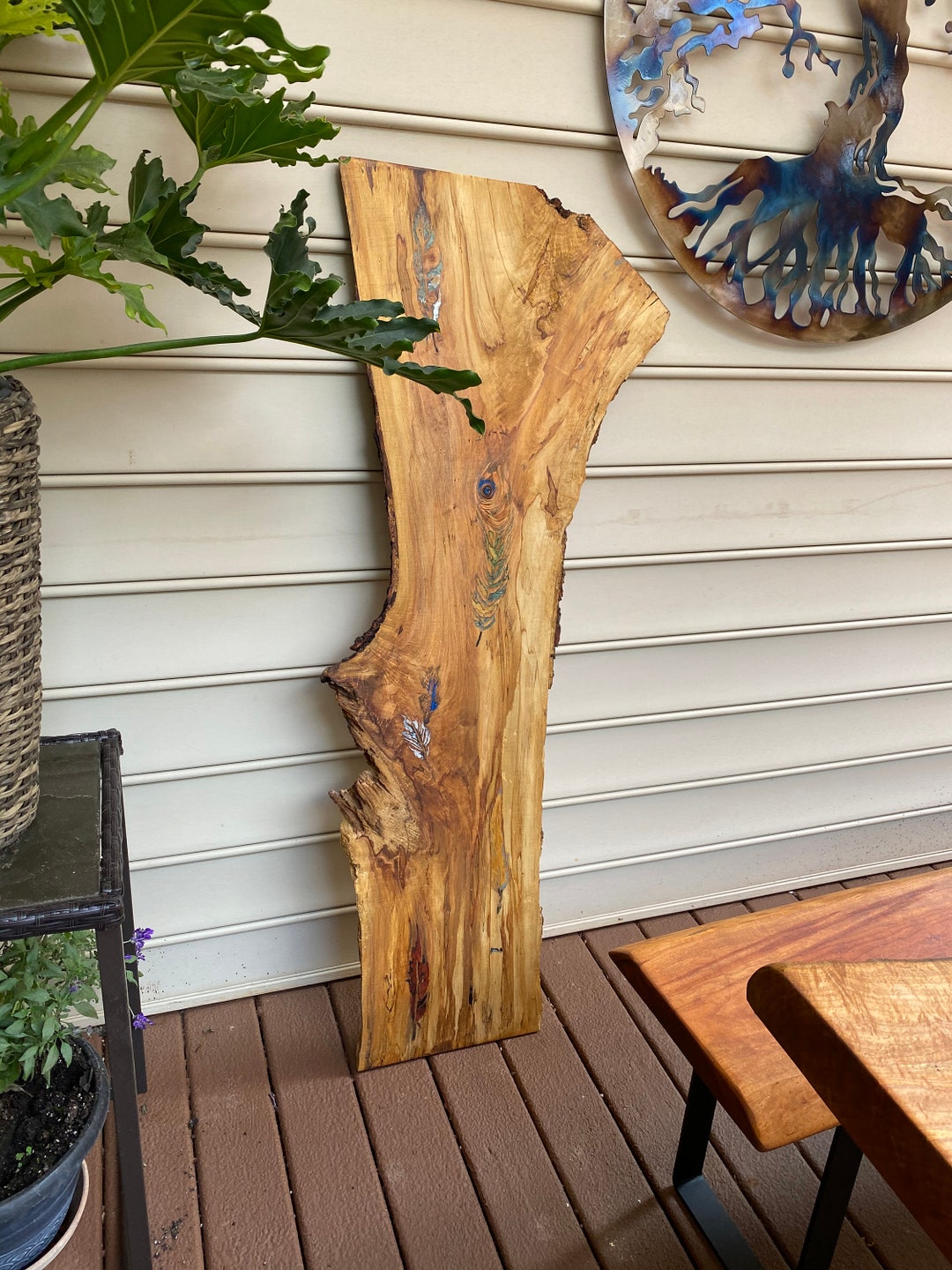 Live Edge Wall Art - Etsy