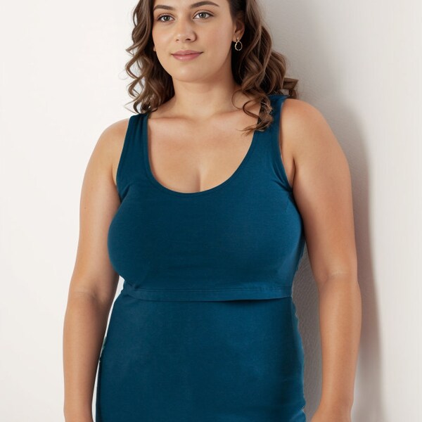 Bshirt Lift the Flap in Tidal Teal