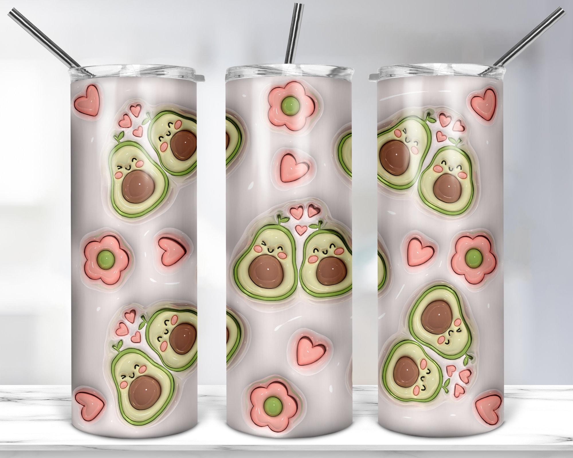 Beauty Comes In All Shapes & Sizes [Avocado] - Tumbler Cup