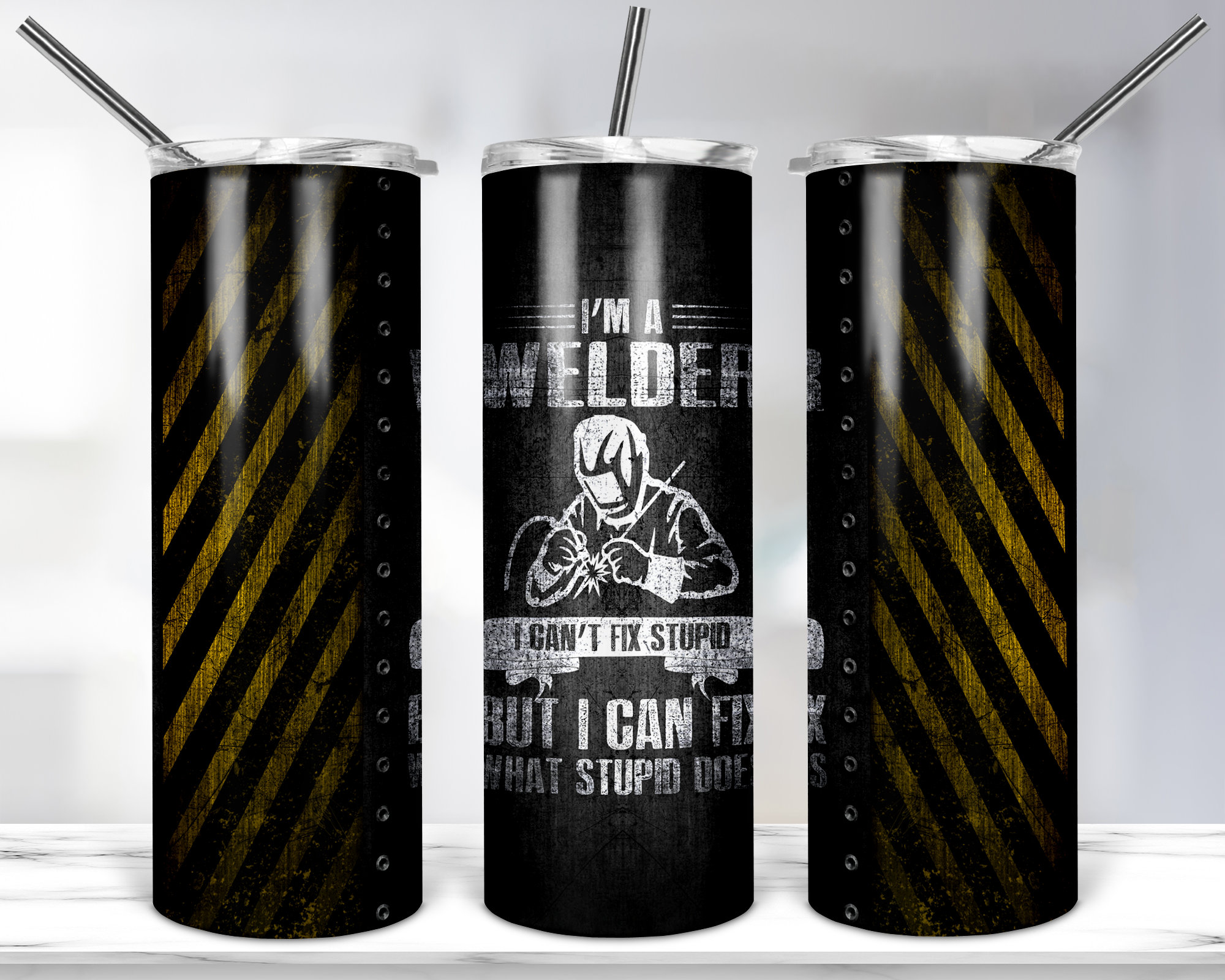 Welder Tumbler Sublimation Designs 20oz Skinny Tumbler - Etsy
