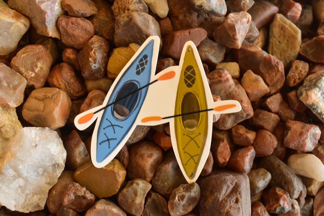Kayaks Sticker Waterproof Decal Lake Life Sticker Etsy