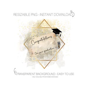 Afstuderen sublimatie, gefeliciteerd digitale kunst png, College Grad mok sjabloon, digitale download, College Grad, middelbare school cadeau
