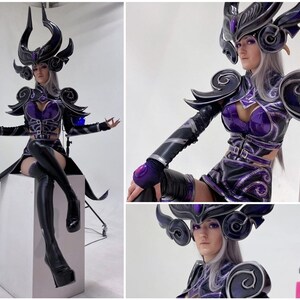 Full Syndra Cosplay Costume From League Of Legends Riot Games Etsy