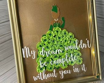 PRINCESS and the FROG Shadow Box | LIGHTS up| Disney Princess