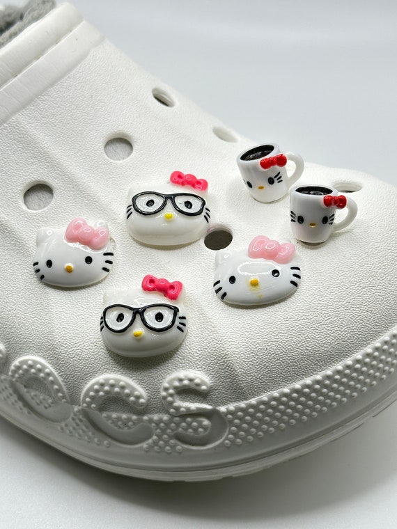 Kitty Cr0c charm / Car Vent Clip / Earring / Cellphone Dangle