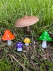 Mushroom Car Decoration Fairy Garden 