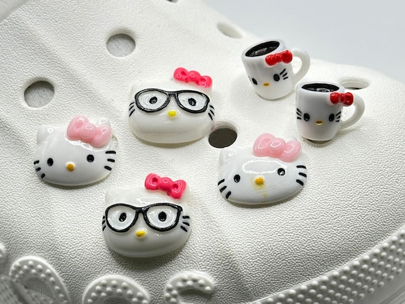 Kitty Car Vent Clip / Cr0c shoe charm / Cll Dangle/