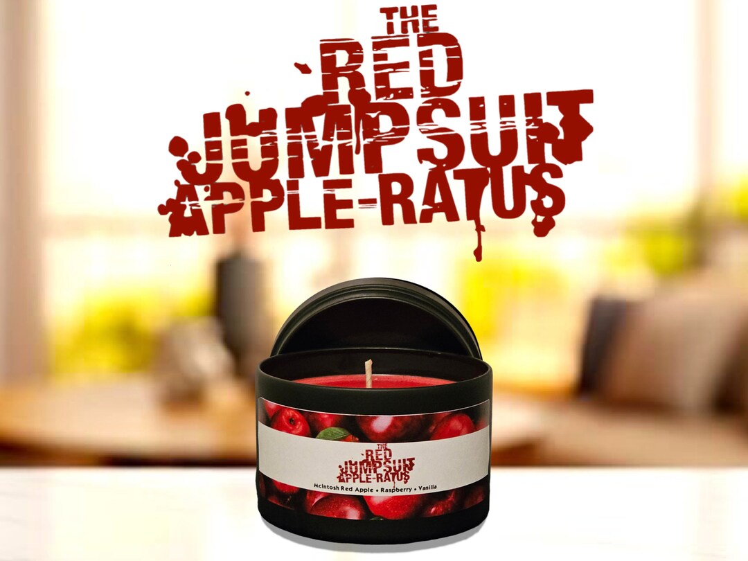 Red Jumpsuit Apple-ratus - Etsy