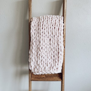 Chunky Knit Blanket, Cozy Blanket, Chunky Chenille Blanket, Handmade Throw Blanket, Knit Blanket, Knitted Blanket, Blanket, Home Decor, Cozy