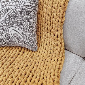 Chunky Knit Blanket, Cozy Blanket, Chunky Chenille Blanket, Handmade Throw Blanket, Knit Blanket, Knitted Blanket, Blanket, Home Decor, Cozy