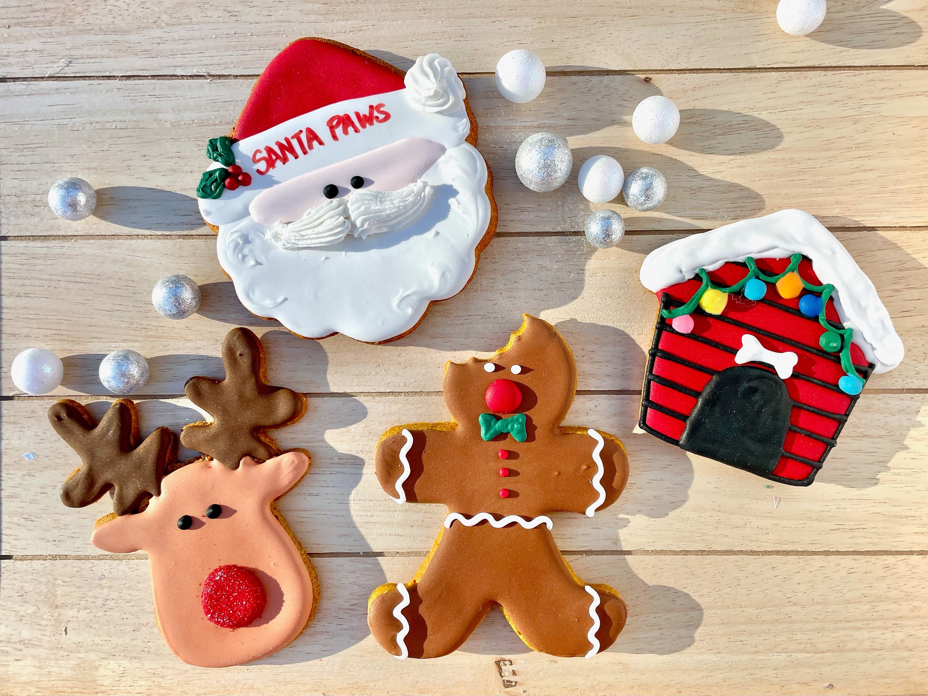 XL Christmas Dog Treat Gifts All Natural Dog Treats Pet Supplies Dog Birthday Gifts for Dogs Jumbo Holiday Dog Treats