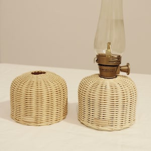 Rattan Gas Canister Cover / Handwoven / Outdoor / Camping / Home & Living / Personalised / Handicraft / Gift