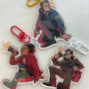 Alan Wake, Saga Anderson, Alex Casey Charms