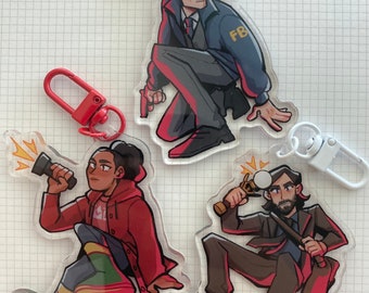 Alan Wake, Saga Anderson, Alex Casey Charms