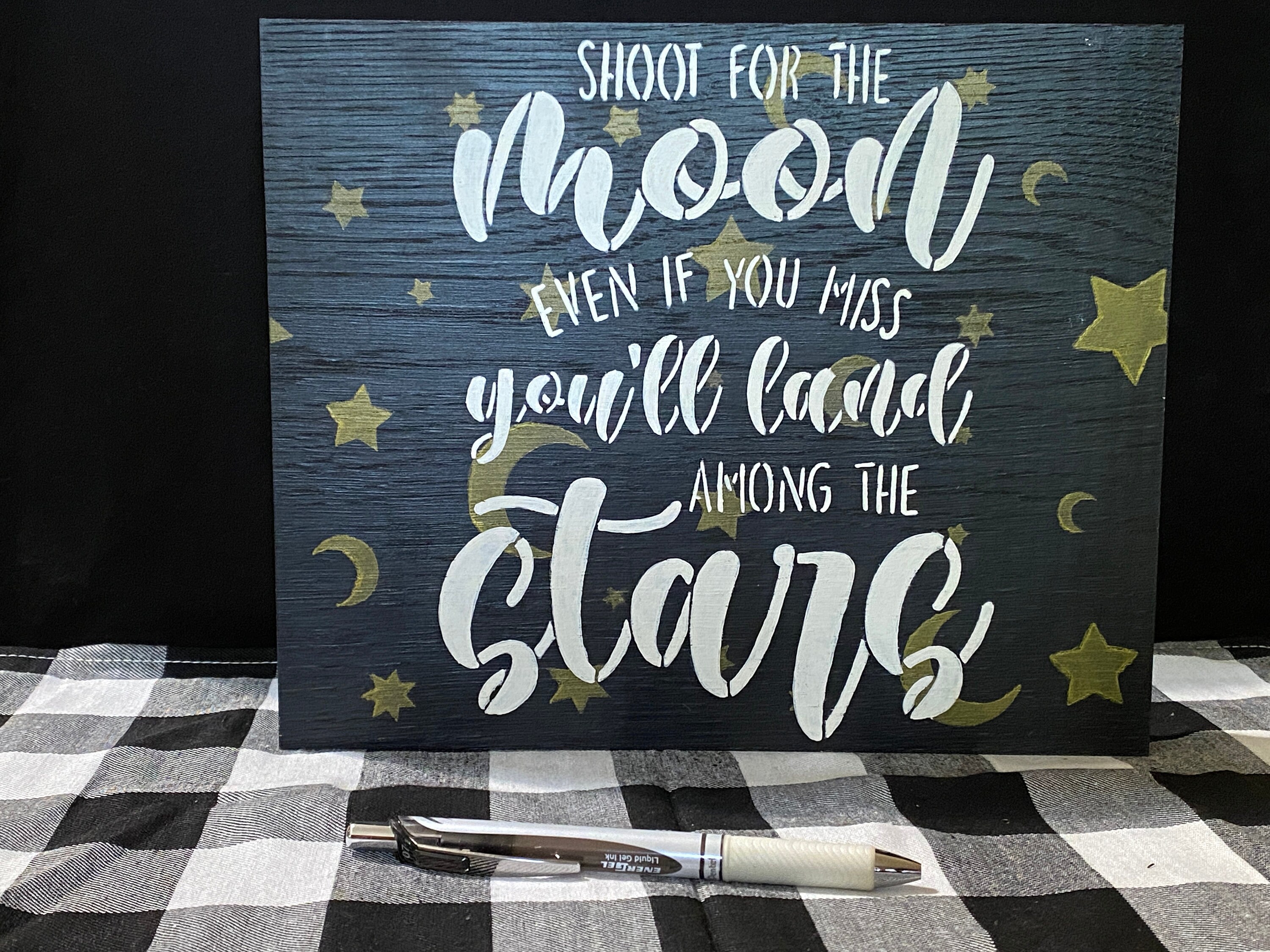 Shoot for the Moon Etsy